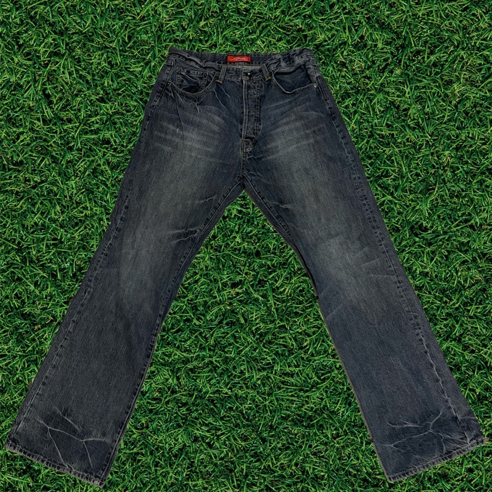 Ed Hardy Vintage Rare Mens jeans 32x32 Great Condition Skater Fade Design